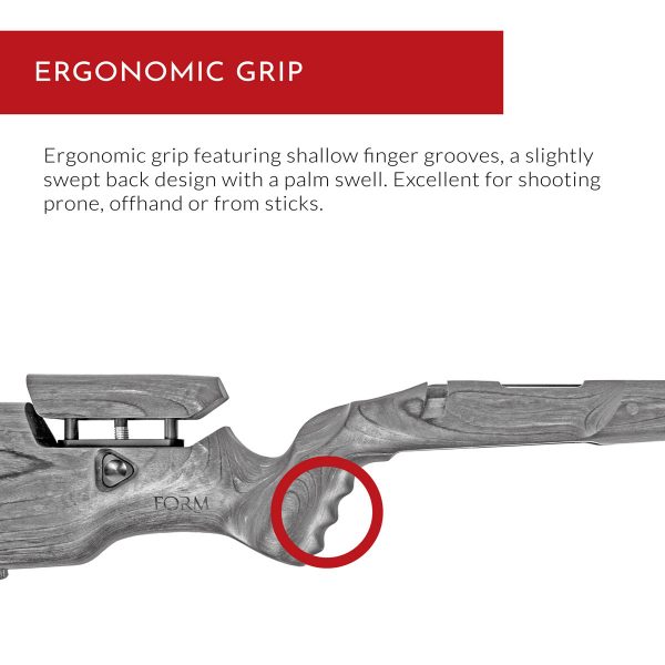 Carro Rifle Stock - Ergonomic Grip
