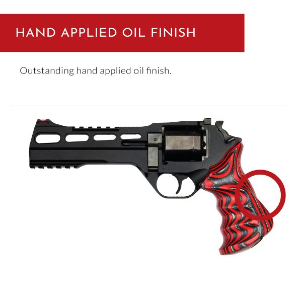 Chiappa Rhino Grips STD - Hand applied oil finish